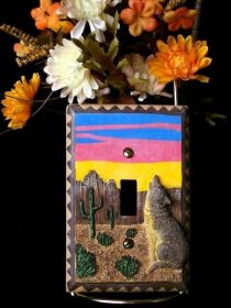 Light Switch Cover Single - Southwestern