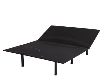 King Adjustable Bed Base Frame with Wireless Remote; Independent Head &amp; Foot