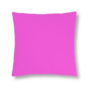 Indoor Or Outdoor Throw Pillow For Home Or Housewarming Gift, Fuschia Pink